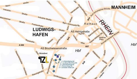 Anfahrt TechnologieZentrum